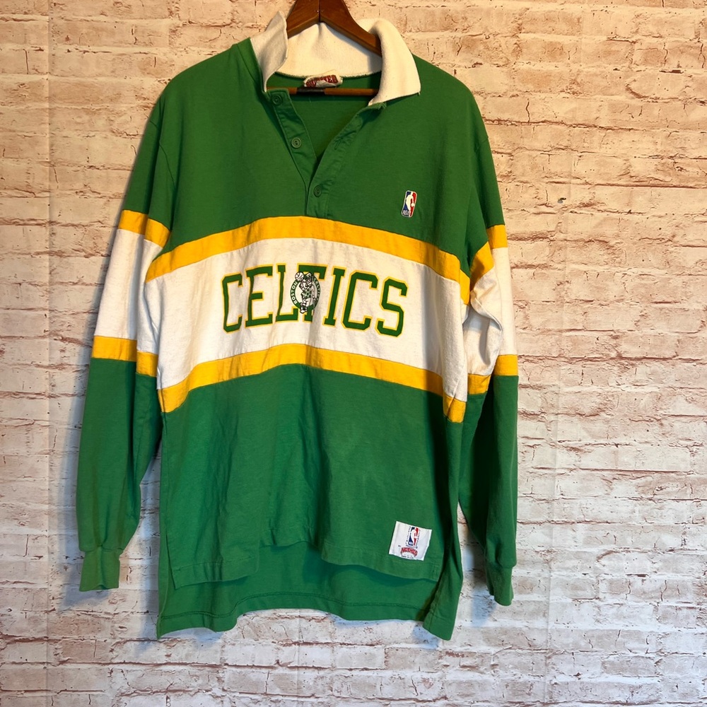 Vintage Celtics NBA cotton jersey  size XL